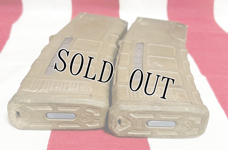画像3: 米軍実物 MAGPUL PMAG 30 GEN M3 AR-15/M4/M16 30連マガジン   WINDOW 両窓 30rd マグ 5.56mm コヨーテタン　2個セット  (3)