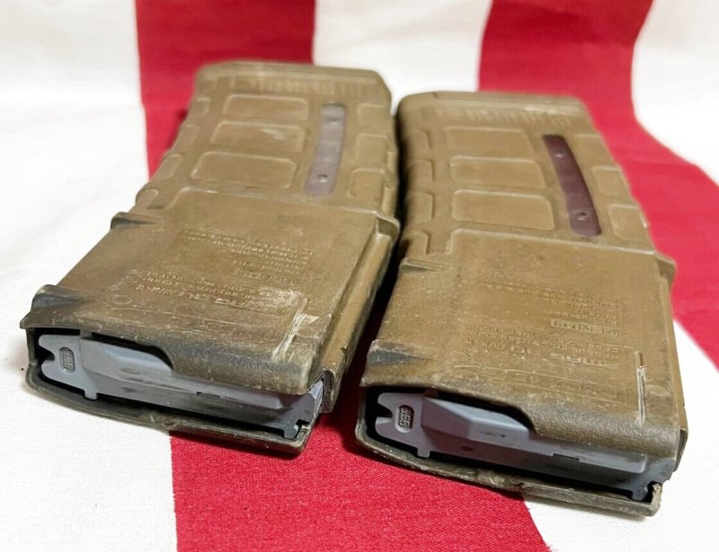 画像4: 米軍実物 MAGPUL PMAG 30 GEN M3 AR-15/M4/M16 30連マガジン   WINDOW 両窓 30rd マグ 5.56mm コヨーテタン　2個セット  (4)