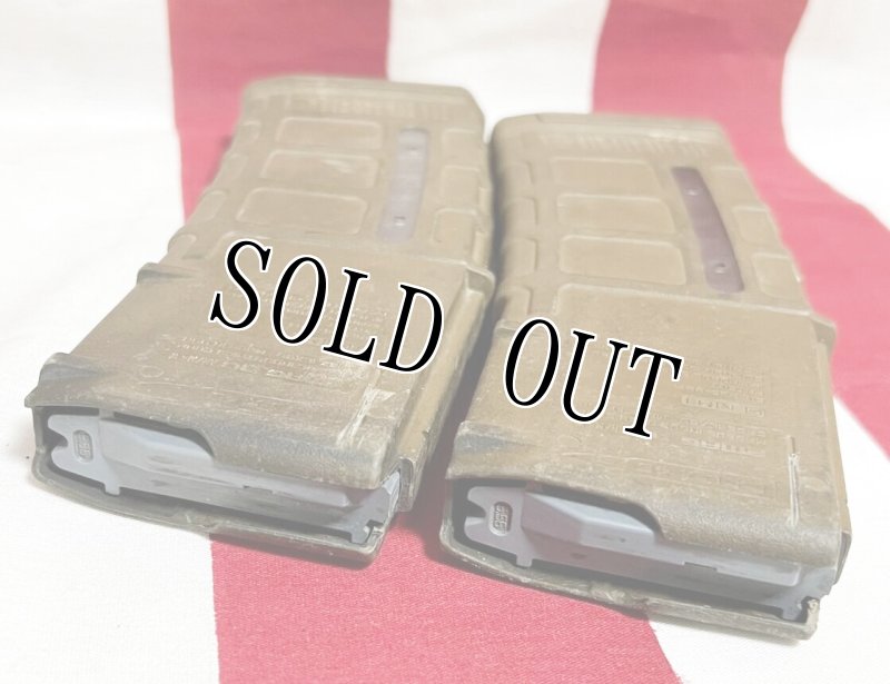画像4: 米軍実物 MAGPUL PMAG 30 GEN M3 AR-15/M4/M16 30連マガジン   WINDOW 両窓 30rd マグ 5.56mm コヨーテタン　2個セット  (4)