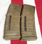 画像2: 米軍実物 MAGPUL PMAG 30 GEN M3 AR-15/M4/M16 30連マガジン   WINDOW 両窓 30rd マグ 5.56mm コヨーテタン　2個セット  (2)