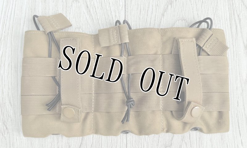 画像6: 海兵隊放出品 TAC SHIELD トリプルマグポーチ (6)