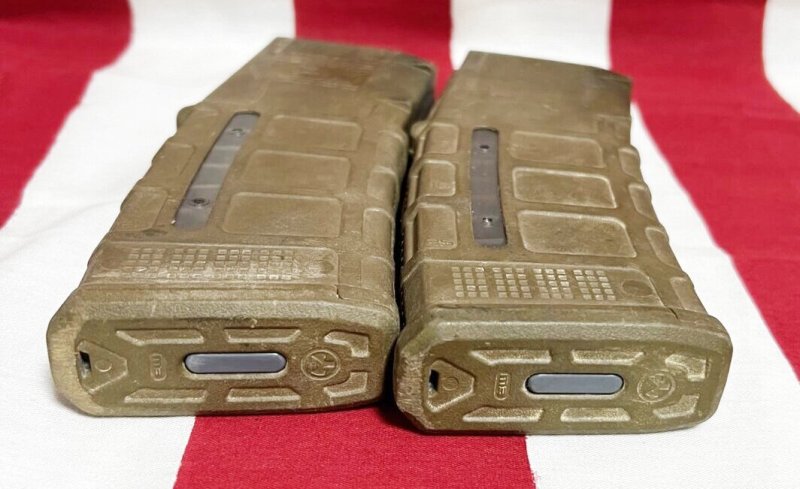 画像3: 米軍実物 MAGPUL PMAG 30 GEN M3 AR-15/M4/M16 30連マガジン   WINDOW 両窓 30rd マグ 5.56mm コヨーテタン　2個セット  (3)