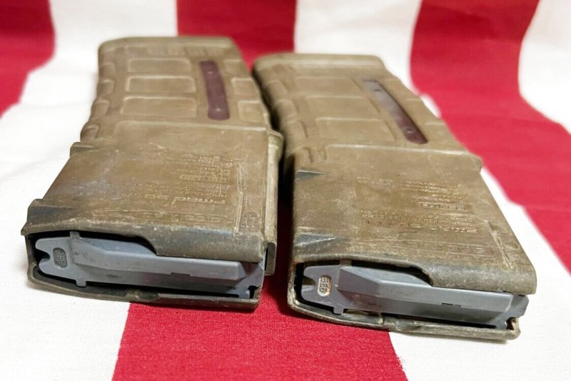 画像4: 米軍実物 MAGPUL PMAG 30 GEN M3 AR-15/M4/M16 30連マガジン   WINDOW 両窓 30rd マグ 5.56mm コヨーテタン　2個セット  (4)