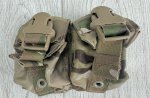 画像1: 米軍実物 EAGLE製 SOF MODULAR V.2   ダブルグレネードポーチ マルチカム (1)