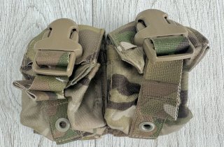 〈美品〉米軍実物 EAGLE レッグ 6連 グレネードポーチ 米軍実物 EAGLE FSBE キャンティーンポーチ コヨーテ USMC RECON