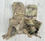 画像5: 米軍実物 EAGLE製 SOF MODULAR V.2   ダブルグレネードポーチ マルチカム (5)