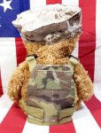 画像3: 米軍放出品 USMC 海兵隊 ミリタリー オードナンスプレキャリ着用ベアー　 (3)