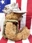 画像4: 米軍放出品 USMC 海兵隊 ミリタリー オードナンスプレキャリ着用ベアー　 (4)