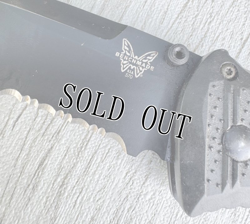 画像7: 米軍放出品 BENCHMADE PRESIDIO II ULTRA ホールディング ナイフ (7)