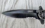 画像2: 米軍放出品 CRKT M21-10KSF   triple point serrations (2)