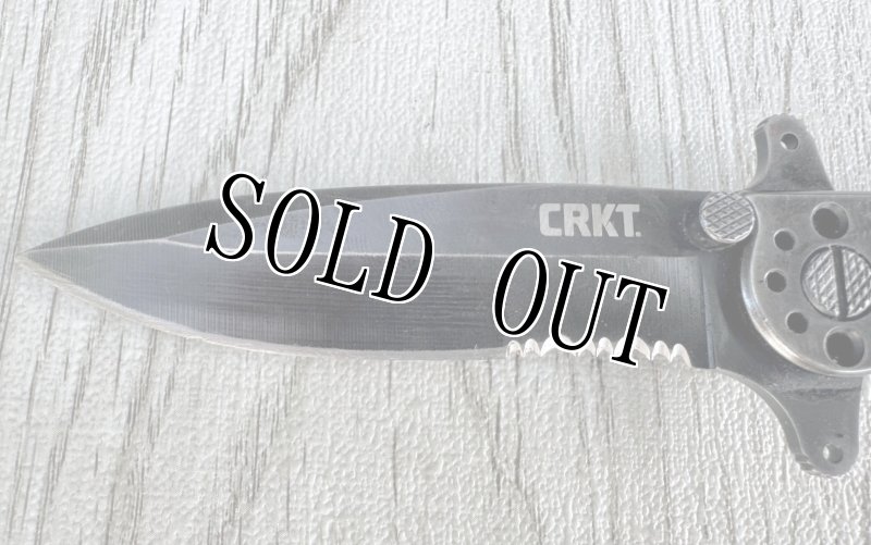 画像2: 米軍放出品 CRKT M21-10KSF   triple point serrations (2)