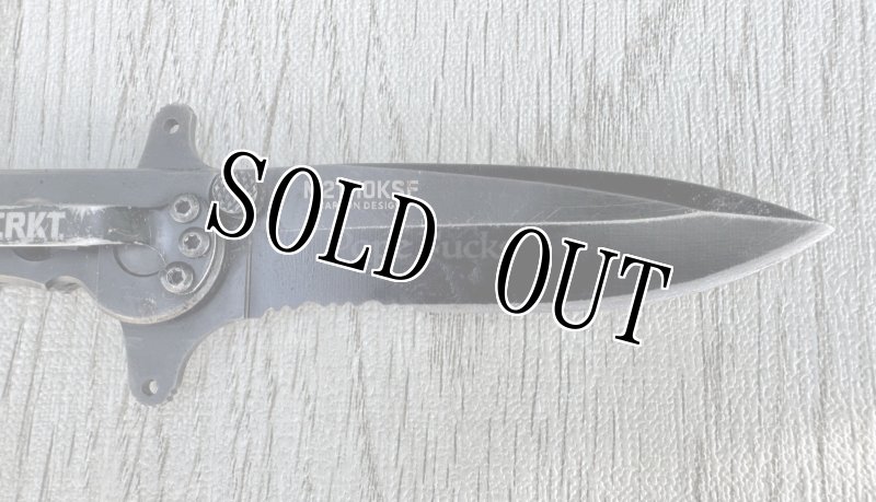 画像4: 米軍放出品 CRKT M21-10KSF   triple point serrations (4)