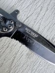 画像7: 米軍放出品 CRKT M21-10KSF   triple point serrations (7)