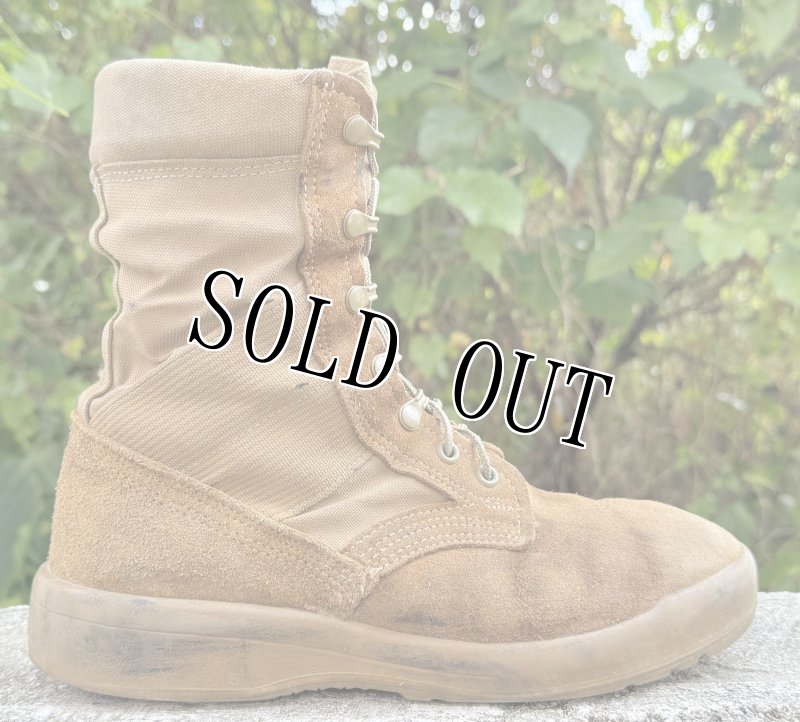 画像2: 米軍実物 BELLEVILLE コンバット ブーツ 18-D-1001 Men’s AHWC 8.5 W (2)