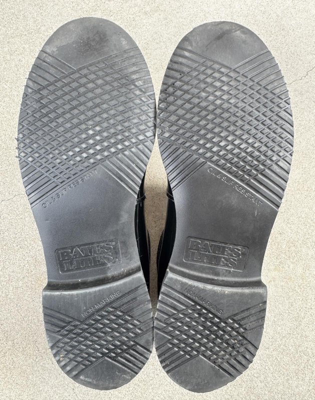 画像10: 米軍実物 CAPPS Enamel Service Shoes エナメル サービス シューズ (10)