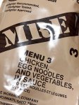 画像2: 米軍実物 2024年検 【ワーニック社】 MREレーション/戦闘食　MENU-3 (2)