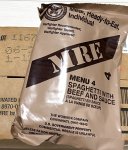 画像1: 米軍実物 2024年検 【ワーニック社】 MREレーション/戦闘食　MENU-4 (1)