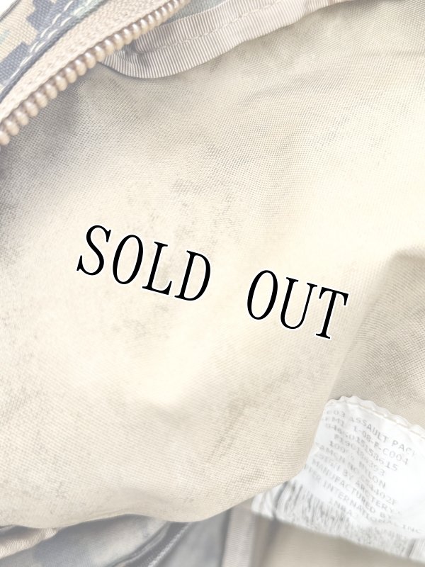 画像10: 米海兵隊実物 ARC'TERYX ピクセル アサルト バックパック (10)