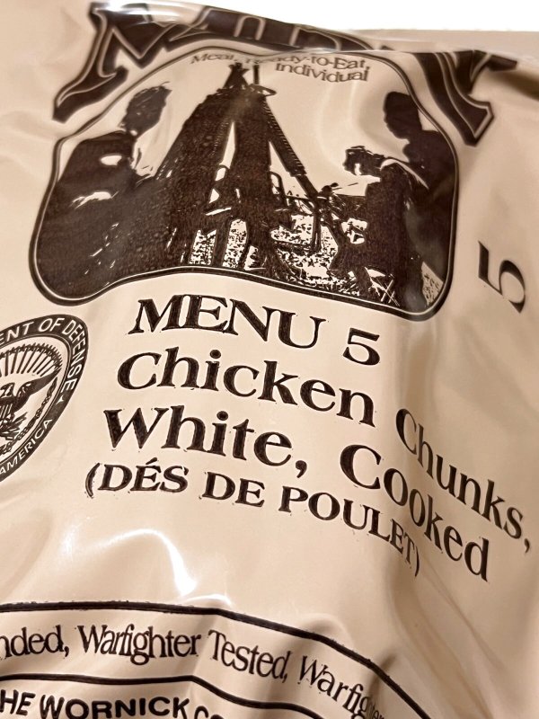 画像2: 米軍実物 2024年検 【ワーニック社】 MREレーション/戦闘食　MENU-5 (2)