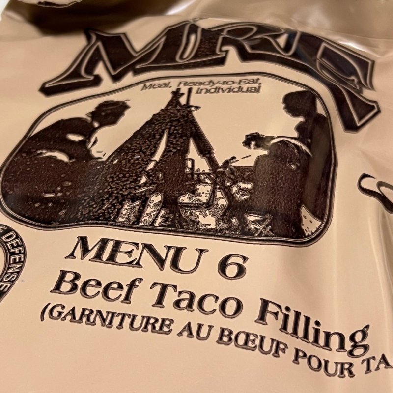画像2: 米軍実物 2024年検 【ワーニック社】 MREレーション/戦闘食 MENU-6 (2)