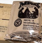 画像1: 米軍実物 2024年検 【ワーニック社】 MREレーション/戦闘食　MENU-8 (1)