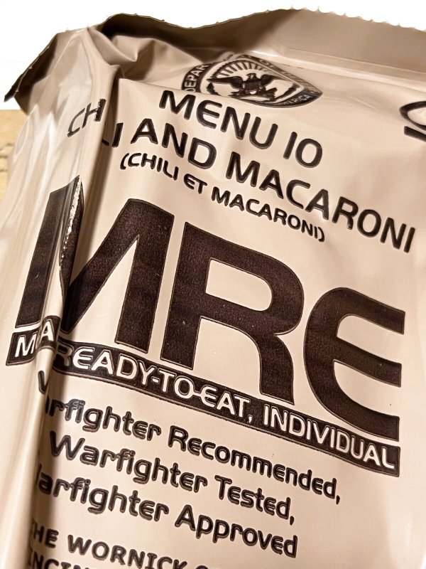 画像2: 米軍実物 2024年検 【ワーニック社】 MREレーション/戦闘食　MENU-10 (2)