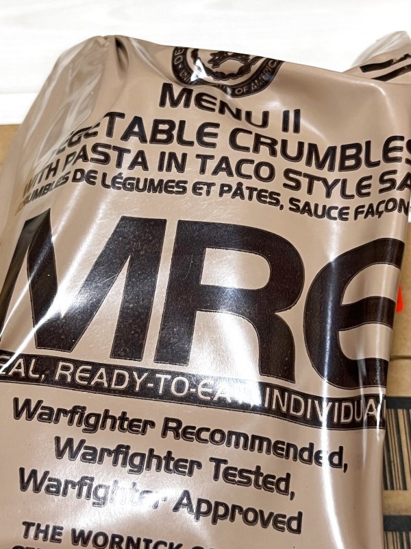 画像2: 米軍実物 2024年検 【ワーニック社】 MREレーション/戦闘食　MENU-11 (2)