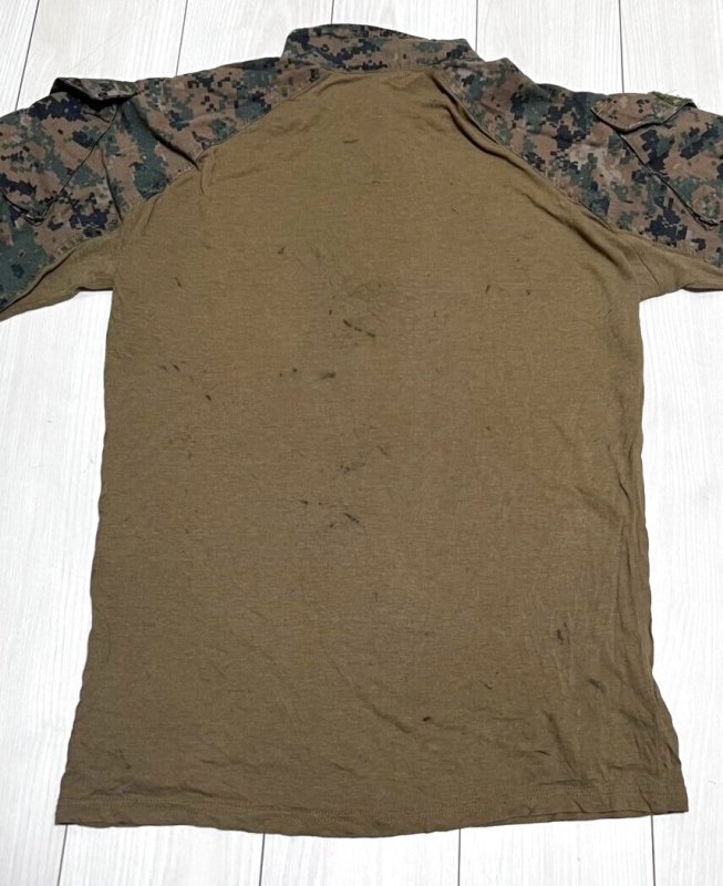 画像5: 米軍実物　FROG　ウッドランドマーパットコンバットシャツ　M-R (5)