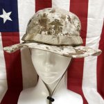 画像1: 米軍実物 デザートマーパットブーニーハット　MEDIUM (1)