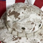 画像5: 米軍実物 デザートマーパットブーニーハット　MEDIUM (5)
