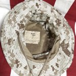 画像6: 米軍実物 デザートマーパットブーニーハット　MEDIUM (6)