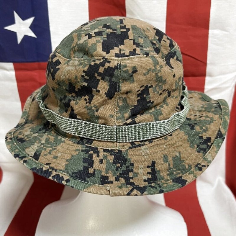 画像3: 米軍実物 ウッドランドマーパットブーニーハット　LARGE (3)