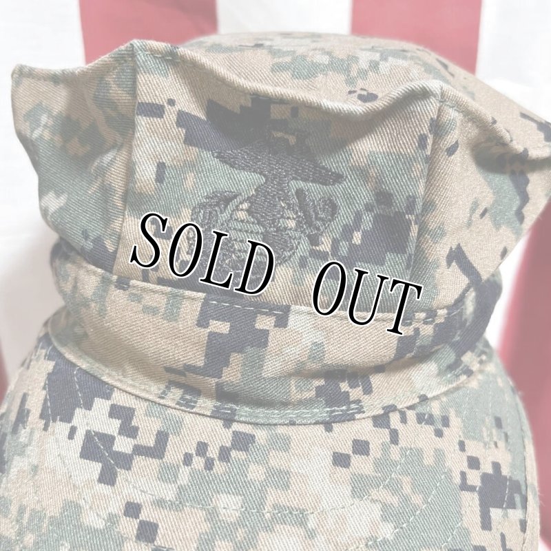 画像2: 米軍実物　USMC　ウッドランドマーパット　CAP　LARGE (2)