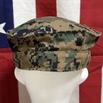 画像4: 米軍実物　USMC　ウッドランドマーパット　CAP　LARGE (4)