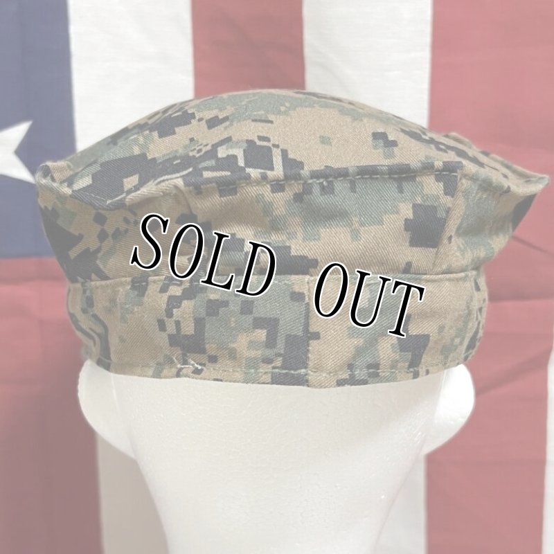 画像4: 米軍実物　USMC　ウッドランドマーパット　CAP　LARGE (4)