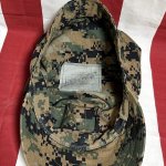 画像5: 米軍実物　USMC　ウッドランドマーパット　CAP　LARGE (5)