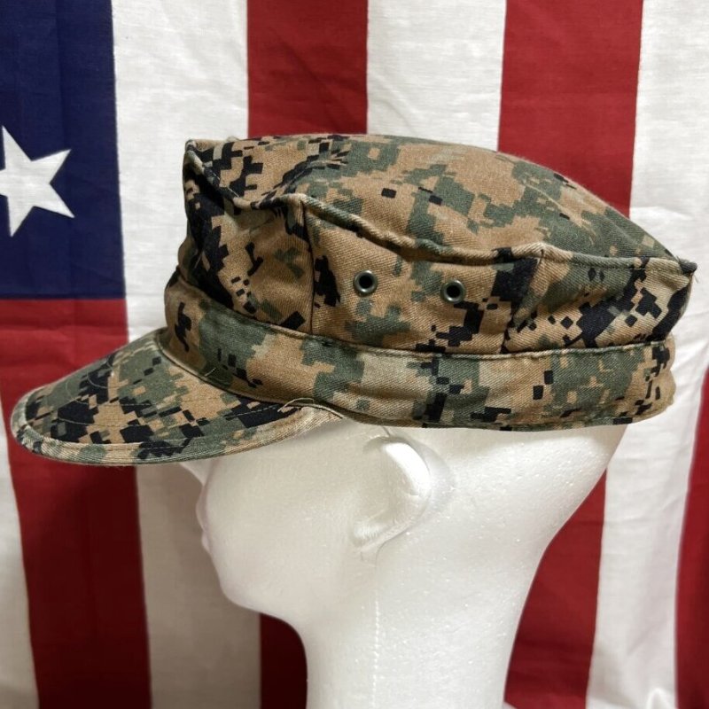 画像3: 米軍実物　USMC　ウッドランドマーパット　CAP　LARGE (3)