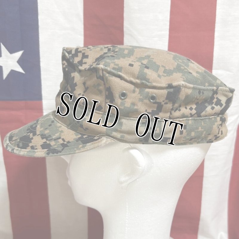画像3: 米軍実物　USMC　ウッドランドマーパット　CAP　LARGE (3)