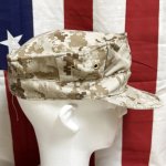 画像4: 米軍実物　USMC　デザートマーパット　CAP　 MEDIUM (4)
