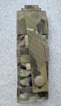 画像2: 米軍実物 M9 SINGLE MAG POUCH FLAT シングル マグポーチ フラット マルチカム (2)