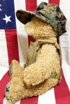 画像2: 米軍放出品 USMC 海兵隊 ミリタリー オードナンスプレキャリ着用ベアー  (2)