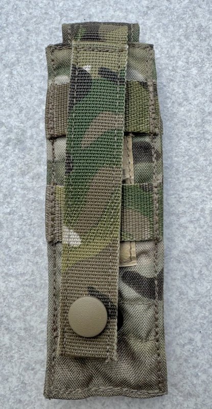 画像2: 米軍実物 M9 SINGLE MAG POUCH FLAT シングル マグポーチ フラット マルチカム (2)