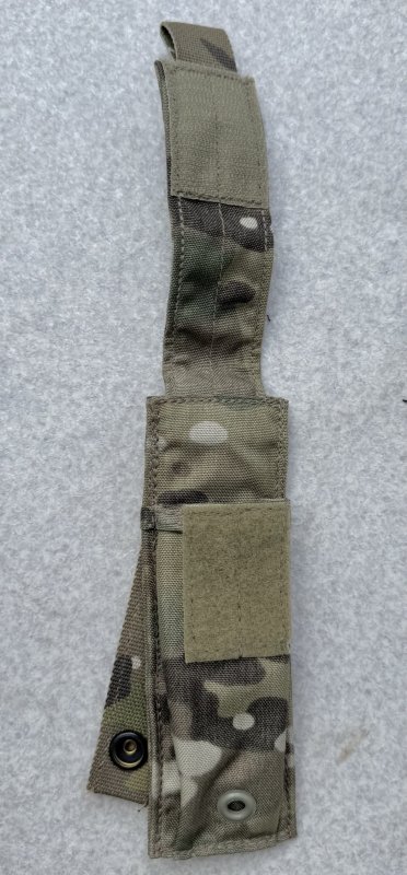画像3: 米軍実物 M9 SINGLE MAG POUCH FLAT シングル マグポーチ フラット マルチカム (3)