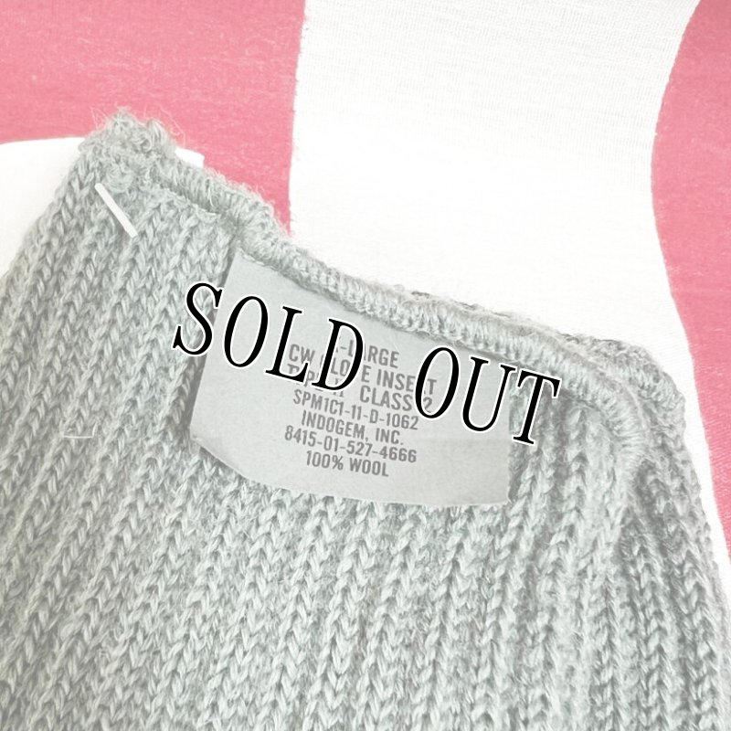 画像2: 米軍実物 CW GLOVE INSERT TYPEII CLASS2　軍手　グレー　X LARGE (2)