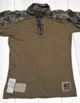 画像2: 米軍実物　FROG　ウッドランドマーパットコンバットシャツ　M-R (2)