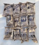 画像1: 米軍実物 ワーニック社 MREレーション/戦闘食 MENU-A 12個セット 2023年9月検品 (1)