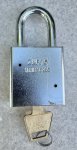 画像2: 米軍実物 軍用 AMERICAN LOCK 5200 南京錠 (2)