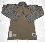 画像1: 米軍実物　FROG　ウッドランドマーパットコンバットシャツ　M-R (1)
