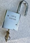 画像3: 米軍実物 軍用 AMERICAN LOCK 5200 南京錠 (3)