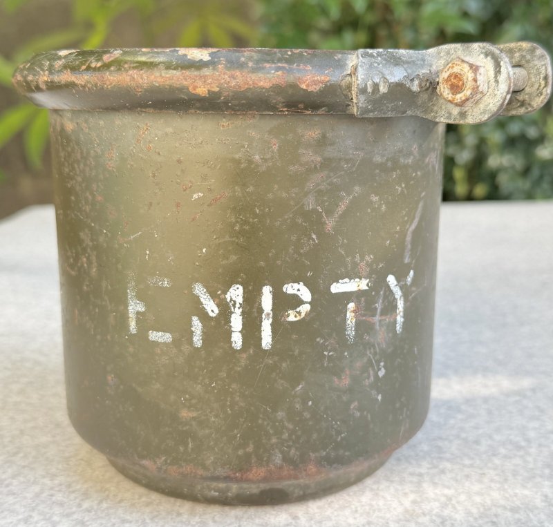 画像2: 米軍実物 ビンテージ ナム戦 REUSABLE DRUM CONTAINER  (2)